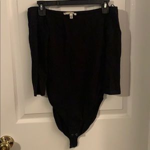 Off shoulder body suit
